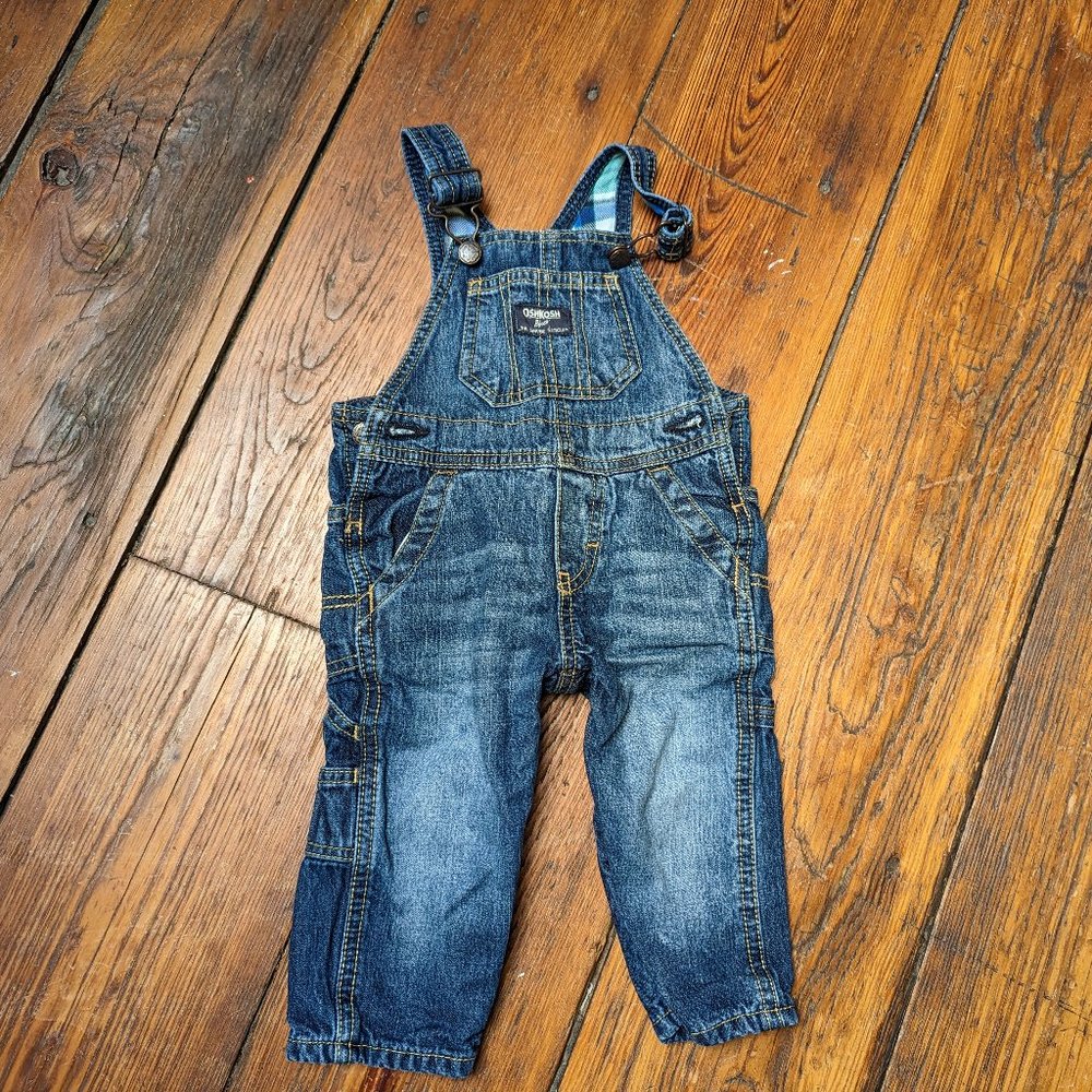 9M flannel lined OshKosh B'gosh overalls
